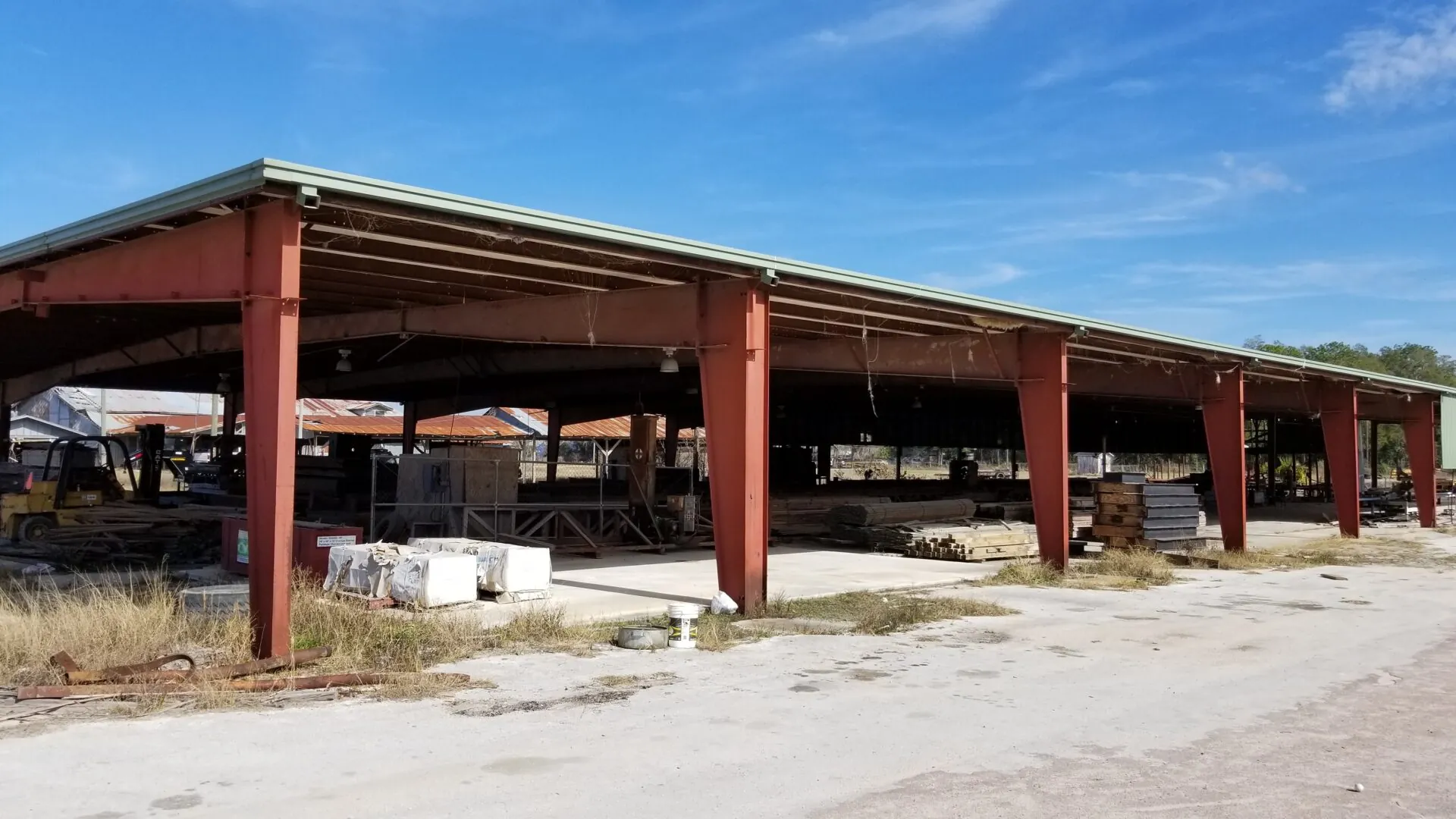 55,000 SF Covered Storage Heavy Industrial