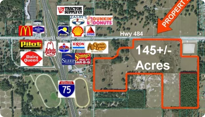 145 Acres — 870 Residential Units